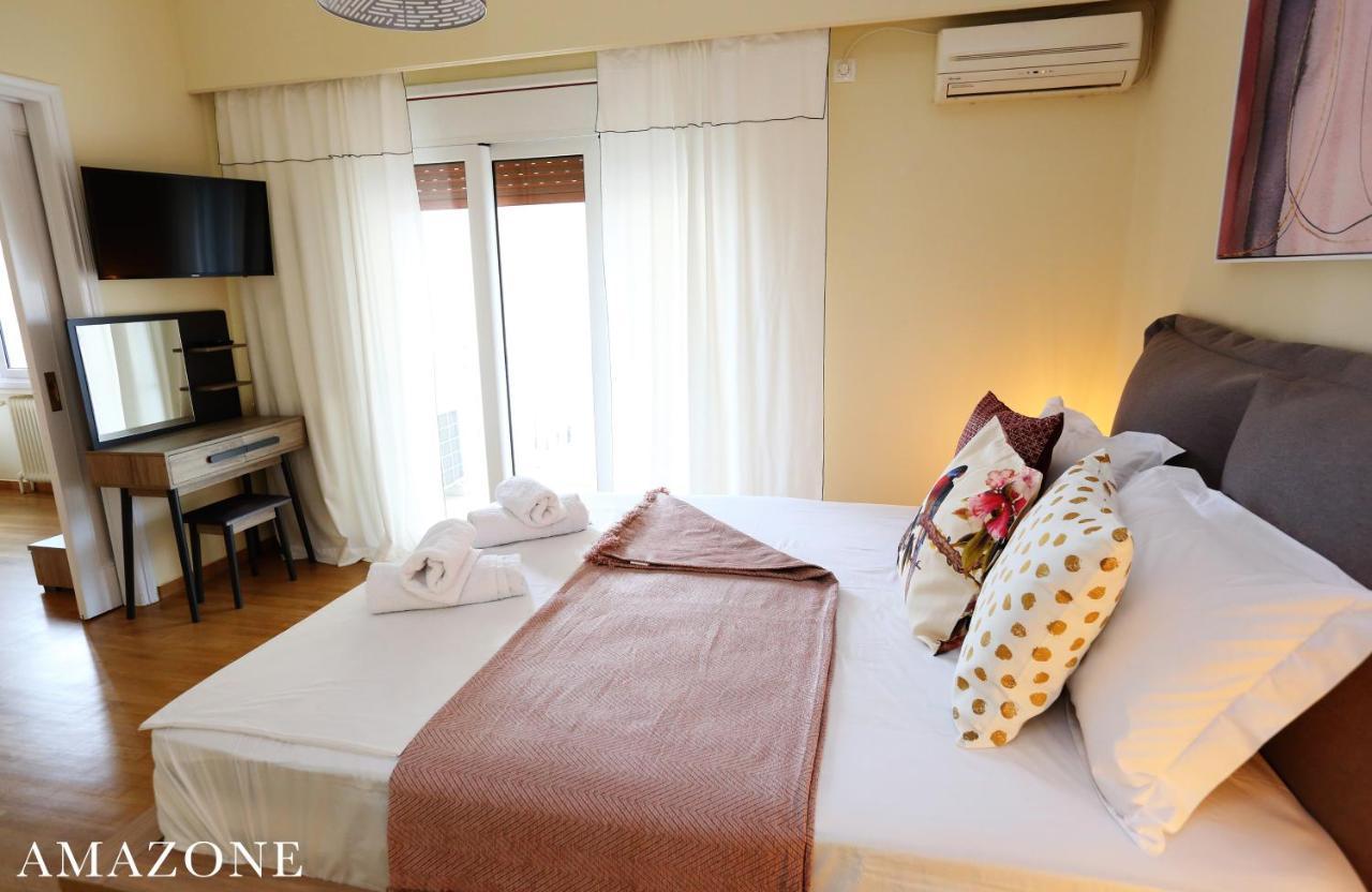 Melma Properties-Amazone-Premium Apartment In Piraeus Center Exteriér fotografie